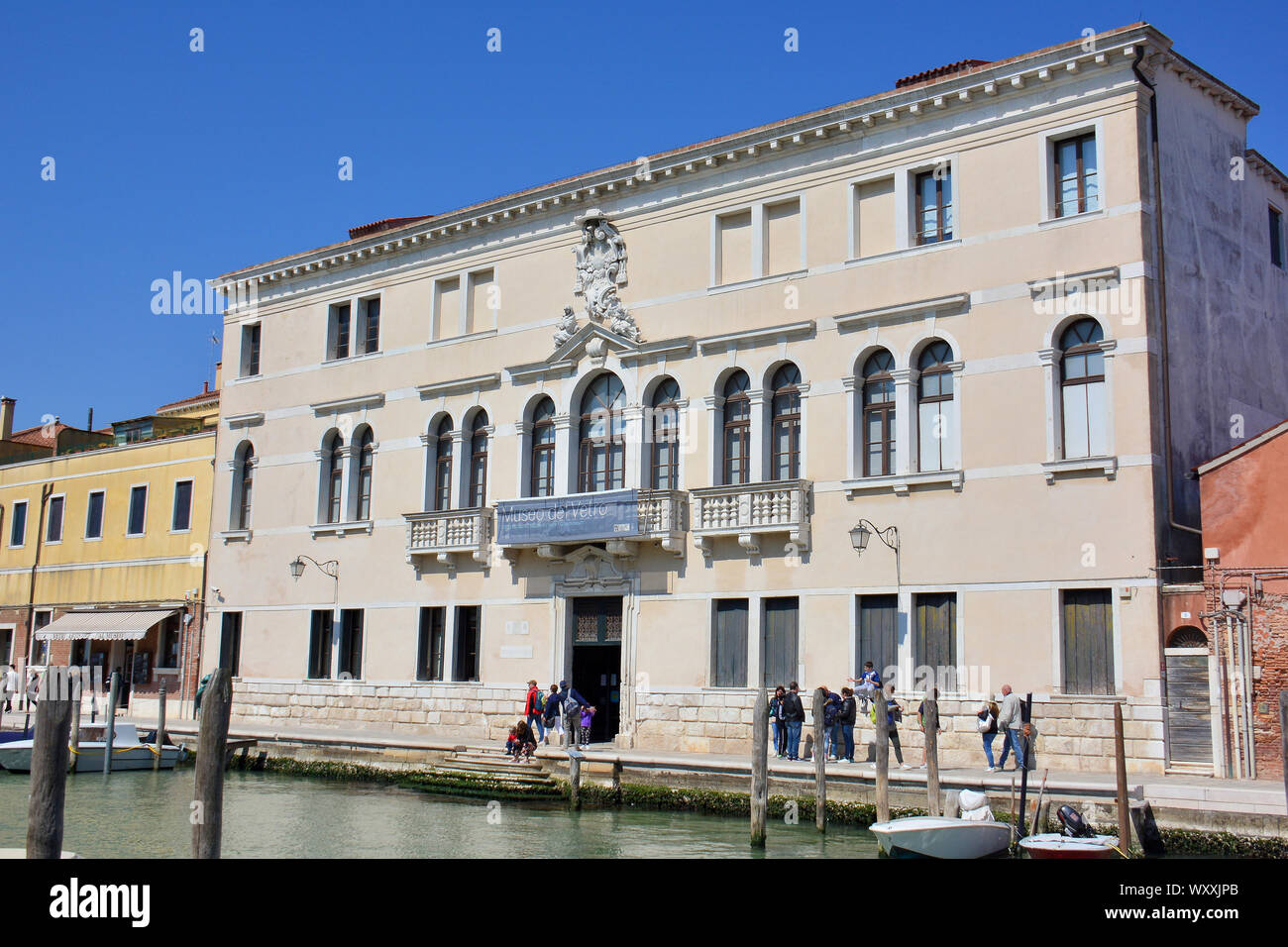 Museo del Vetro, Glasmuseum, Murano, Italien, Europa Stockfoto