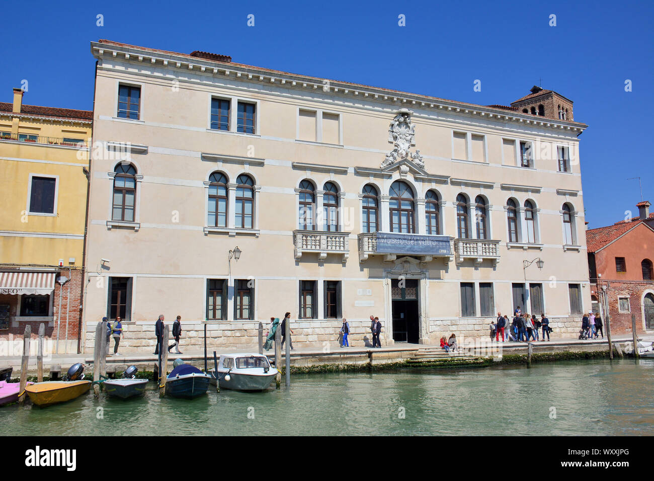 Museo del Vetro, Glasmuseum, Murano, Italien, Europa Stockfoto