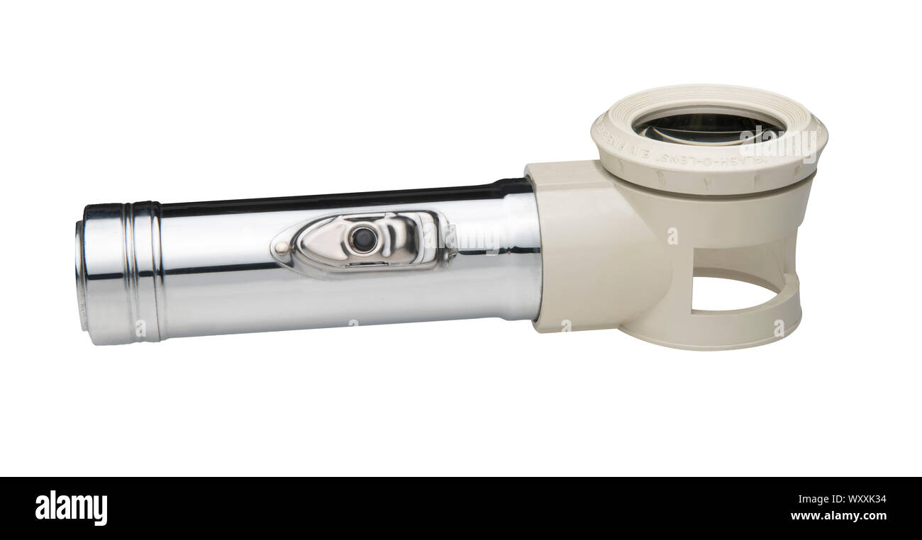 Flash-O-Objektiv film Viewer Stockfoto Flash-O-Objektiv film Viewer Stockfoto