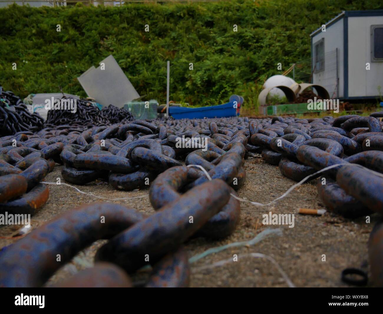 Chaine dancre de bateau -Fotos und -Bildmaterial in hoher Auflösung – Alamy