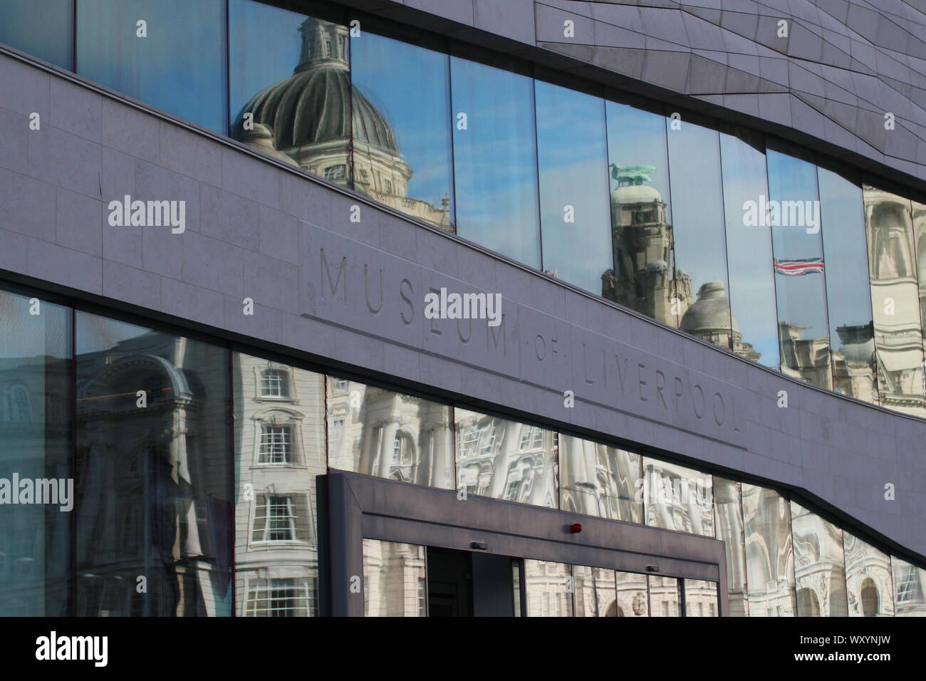 Museum von Liverpool, außen Stockfoto