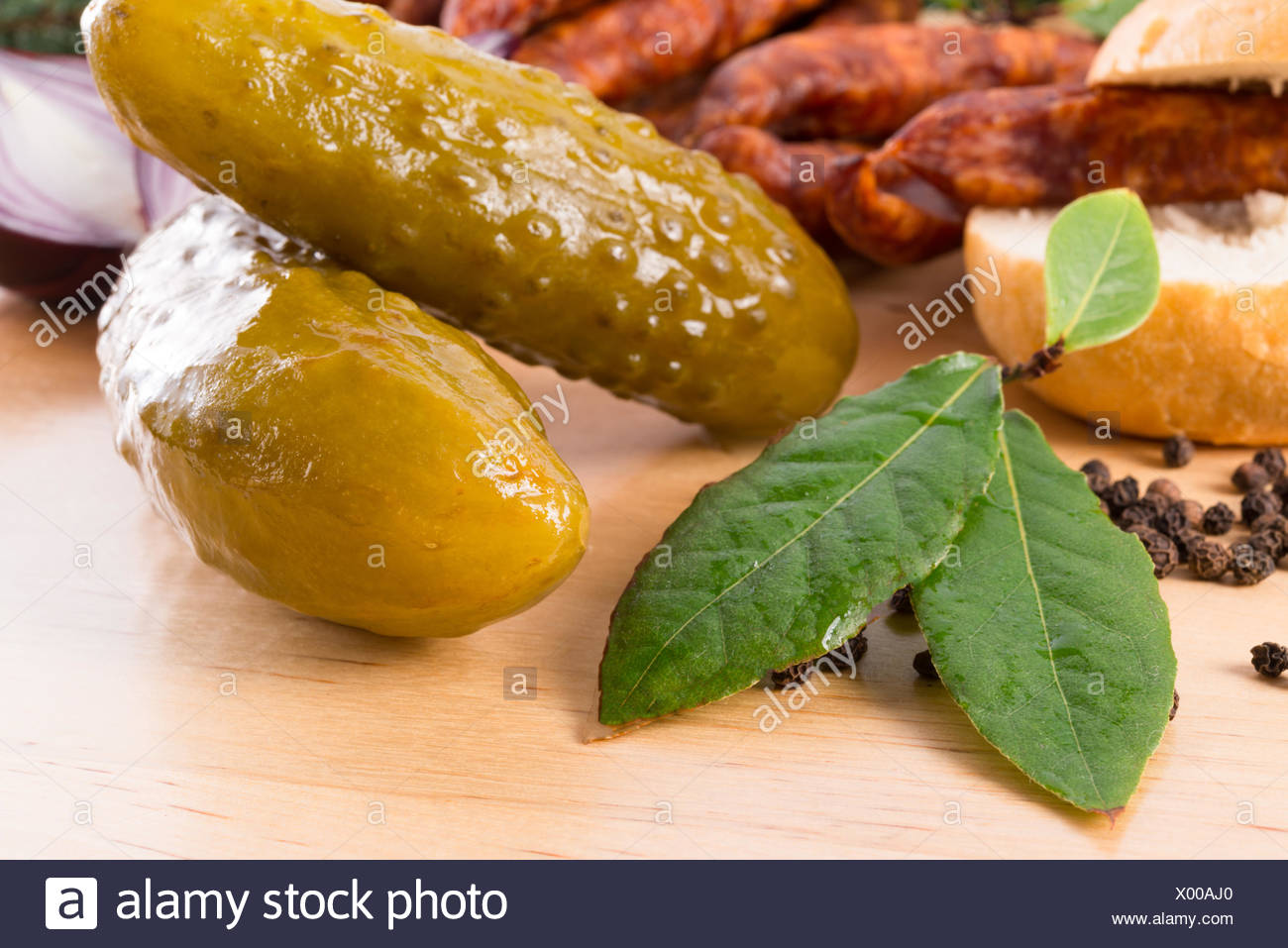 Eingelegte Cornichons Stockfotos und -bilder Kaufen - Alamy