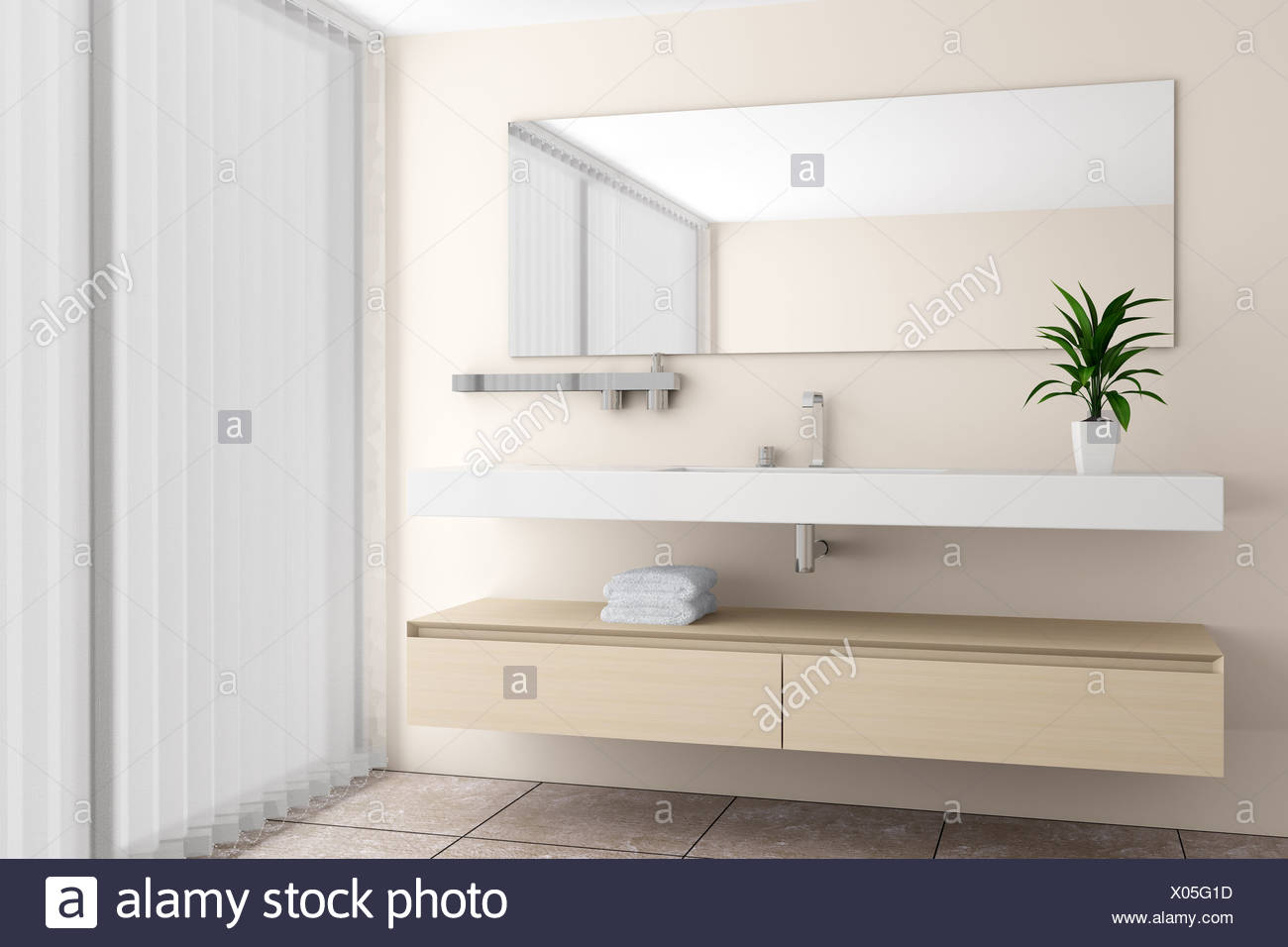 modernes Bad mit Beige Wand Stockfoto, Bild: 275488233 - Alamy modernes Bad mit Beige Wand Stockfoto, Bild: 275488233 - Alamy