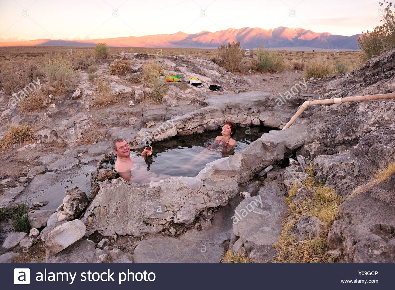 Outdoor Tub Bath Stockfotos Outdoor Tub Bath Bilder Alamy