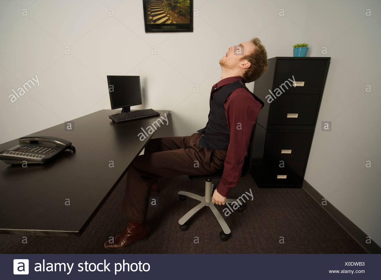 Schlaf Bei Der Arbeit Stockfotos & Schlaf Bei Der Arbeit Bilder Alamy