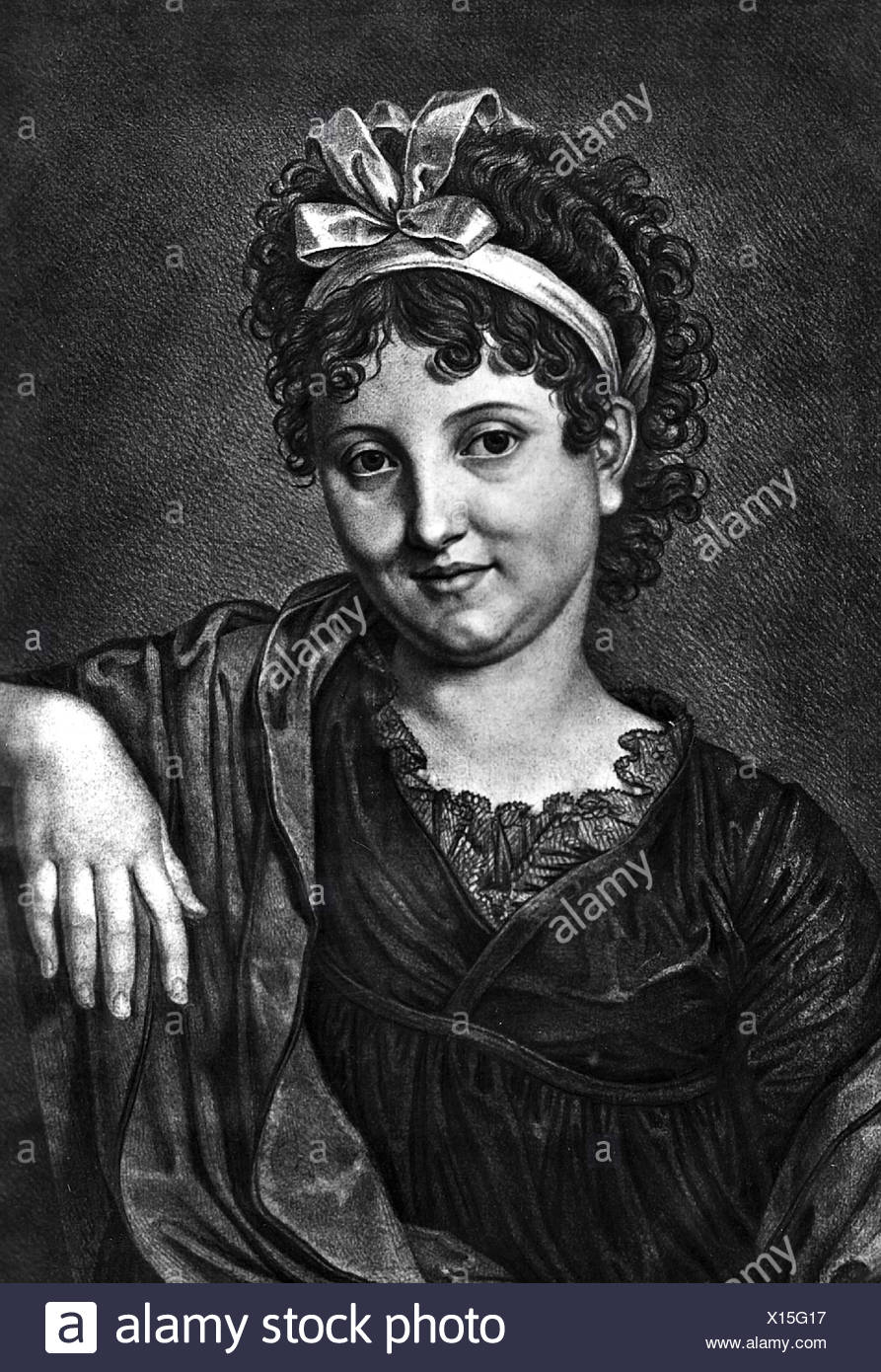 Vulpius, Christiane, 1.6.1765 6.6.1816, Ehefrau von Johann Wolfgang