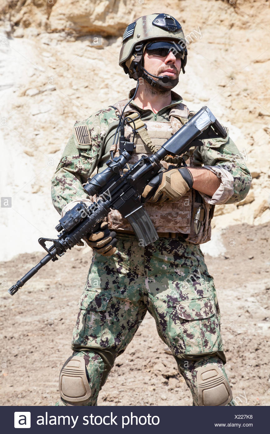 Navy Seal Team Stockfotografie Alamy