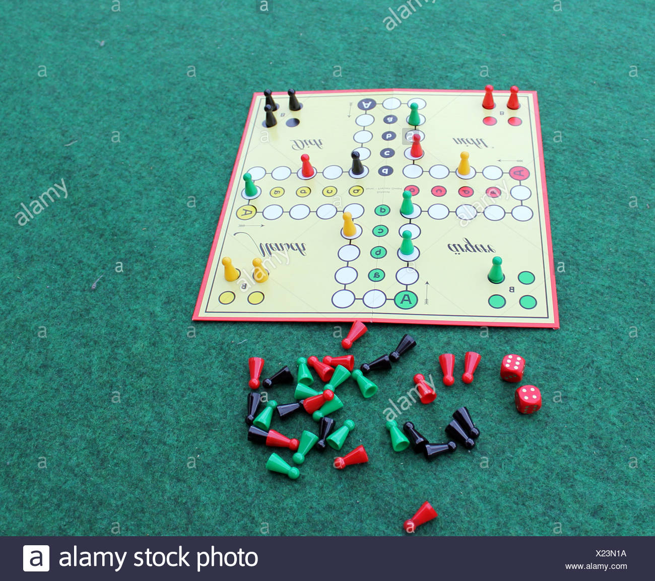Mensch Argere Dich Nicht Spiel Stockfotos und -bilder Kaufen - Alamy
