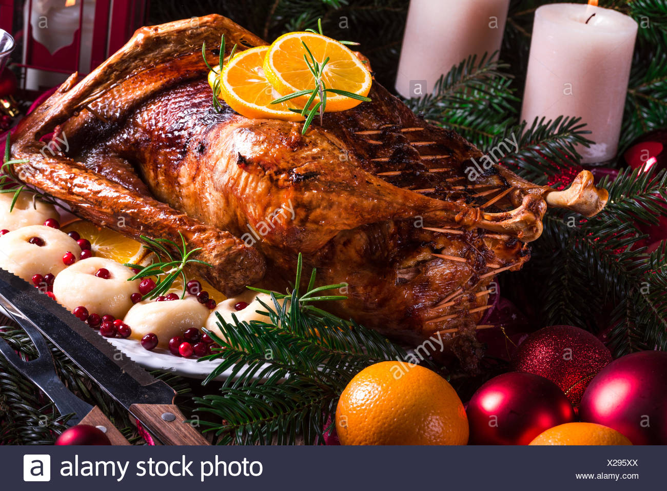 Weihnachts Ente Stockfotografie Alamy