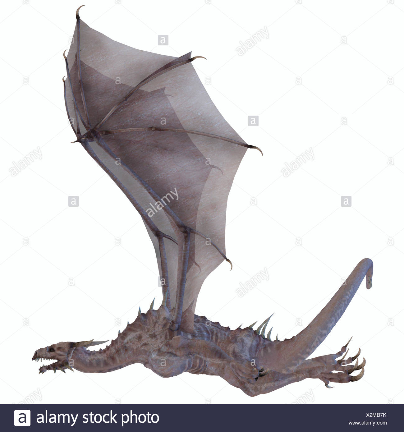 Weisser Drache Stockfotografie Alamy