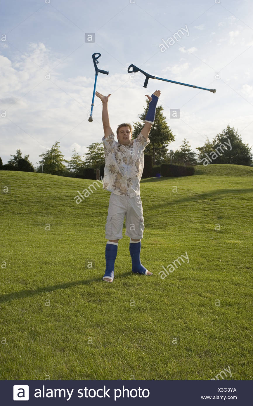 Gips Beine Stockfotos und -bilder Kaufen - Alamy
