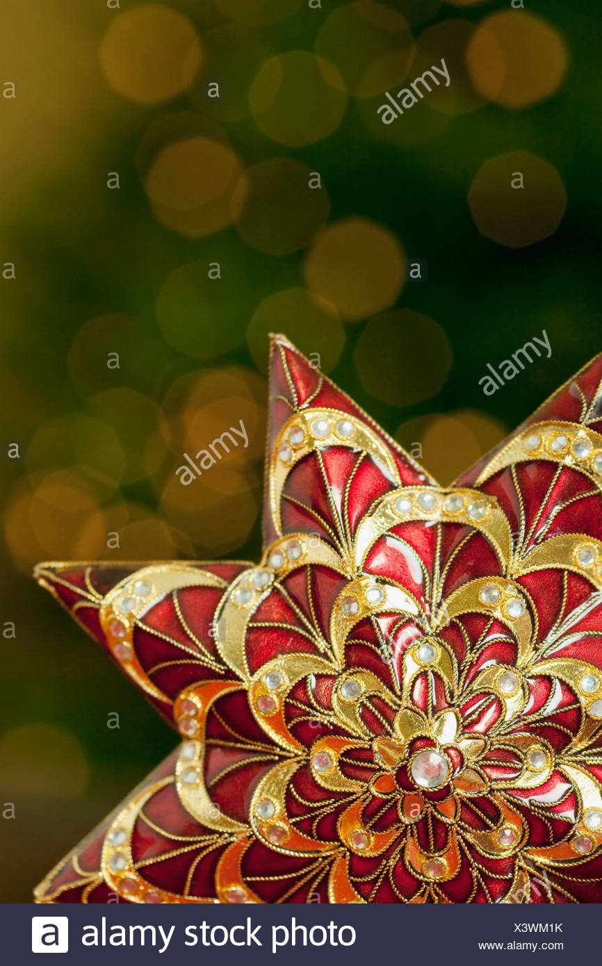 Usa Kalifornien La Quinta Weihnachtsdekoration Stockfoto