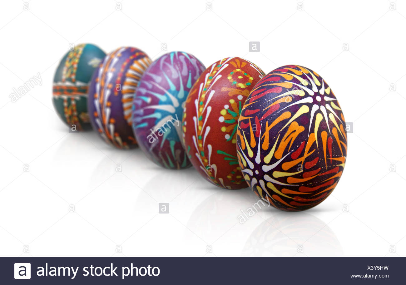 Sorbische Ostereier 3 Stockfotografie Alamy