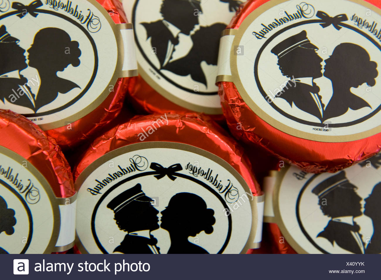 Heidelberger Studentenkuss, Nougat Schokolade Torte, Spezialität