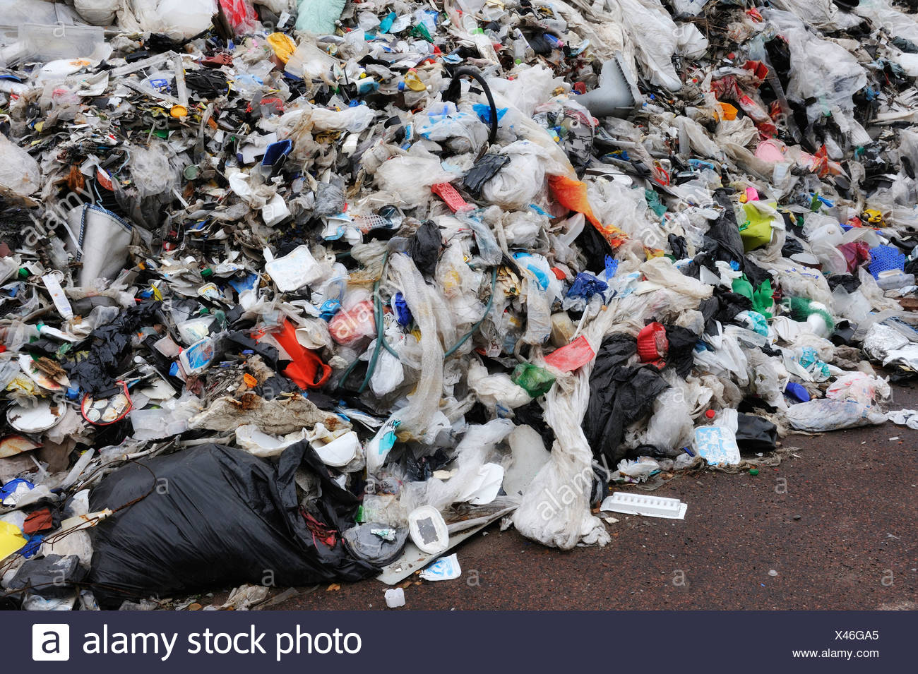 Mullhaufen Stockfotografie Alamy