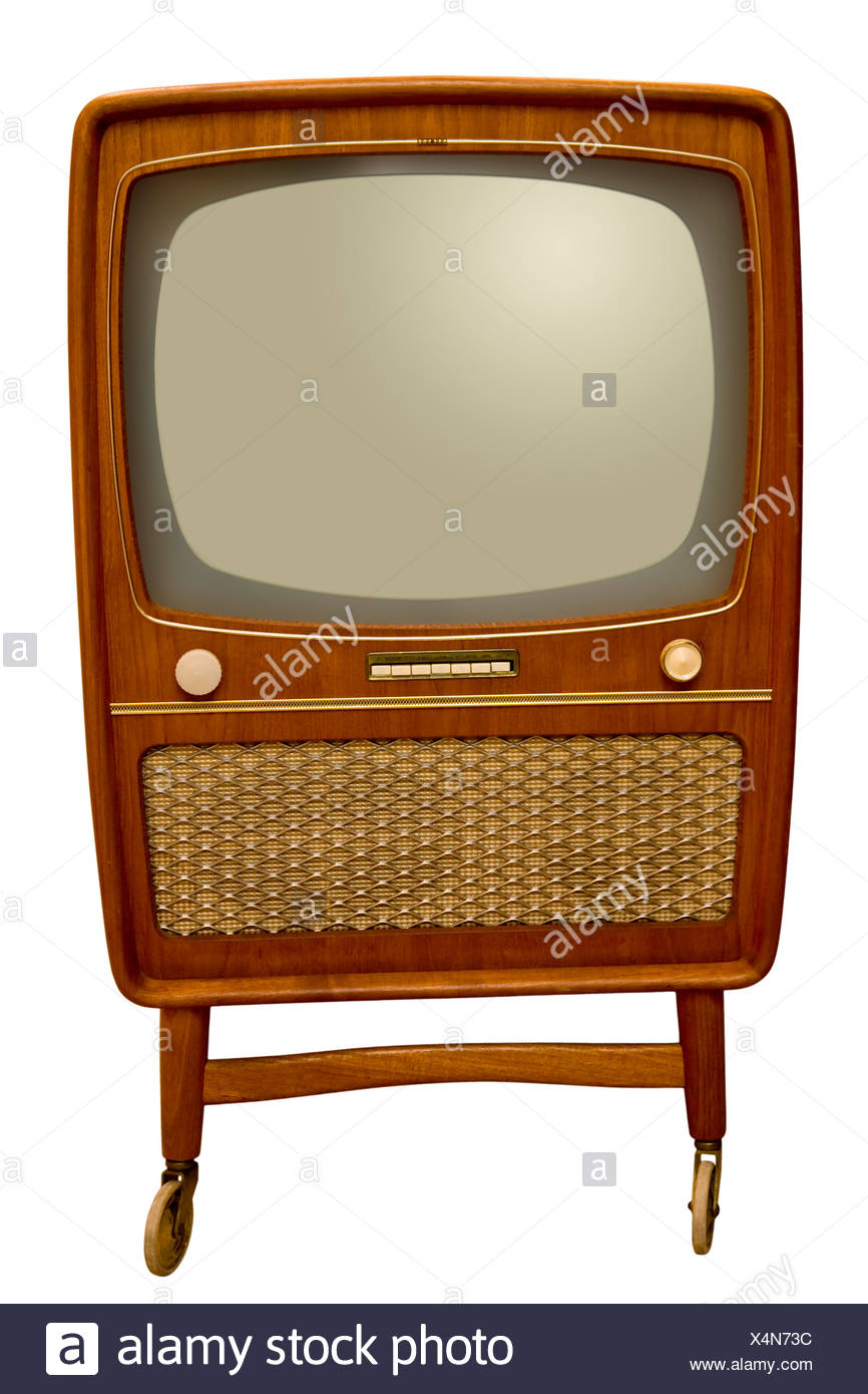 Alte Fernseher Stockfotografie Alamy