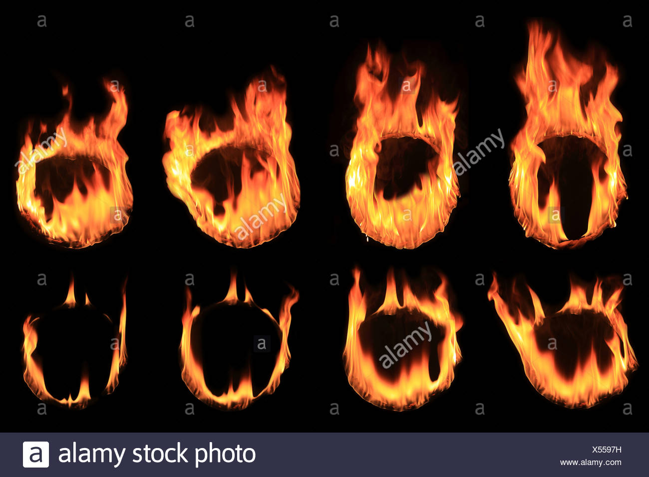 Fire Circle Stockfotos und -bilder Kaufen - Alamy