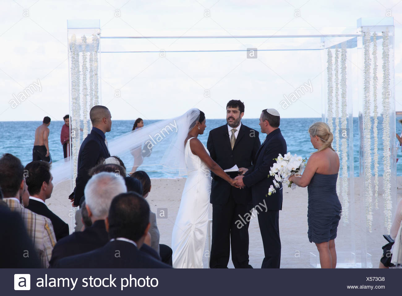 Wedding Chapel In Miami Beach Stockfotos Wedding Chapel In Miami