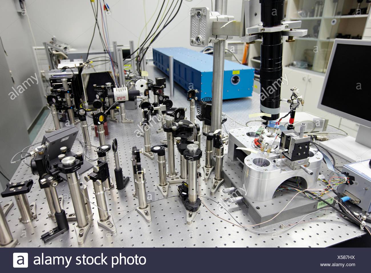 Nano Optik Labor Afm Atomic Force Microscopy Setup Optik