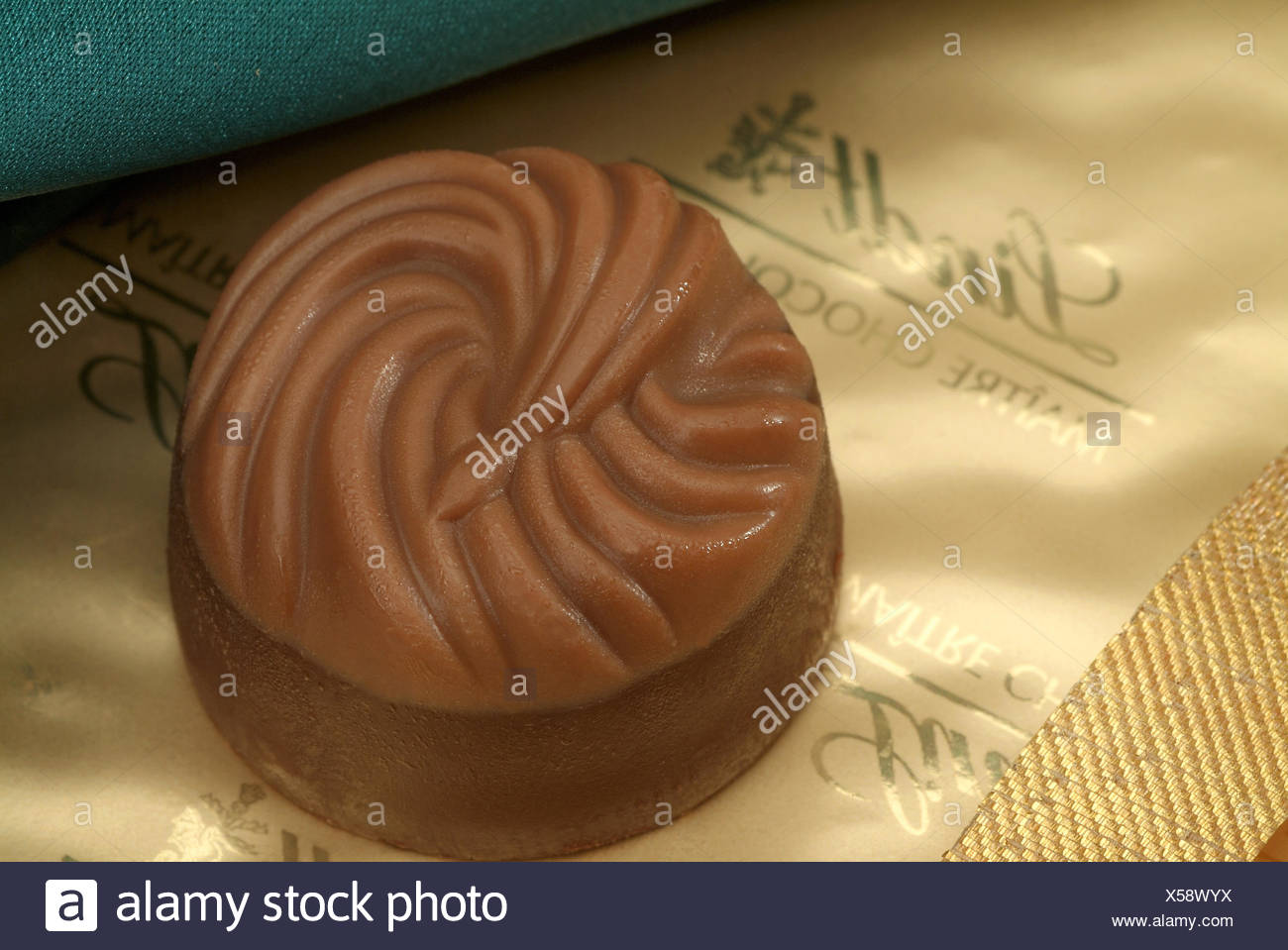 Lindt Schokolade Kuchen Stockfotografie Alamy