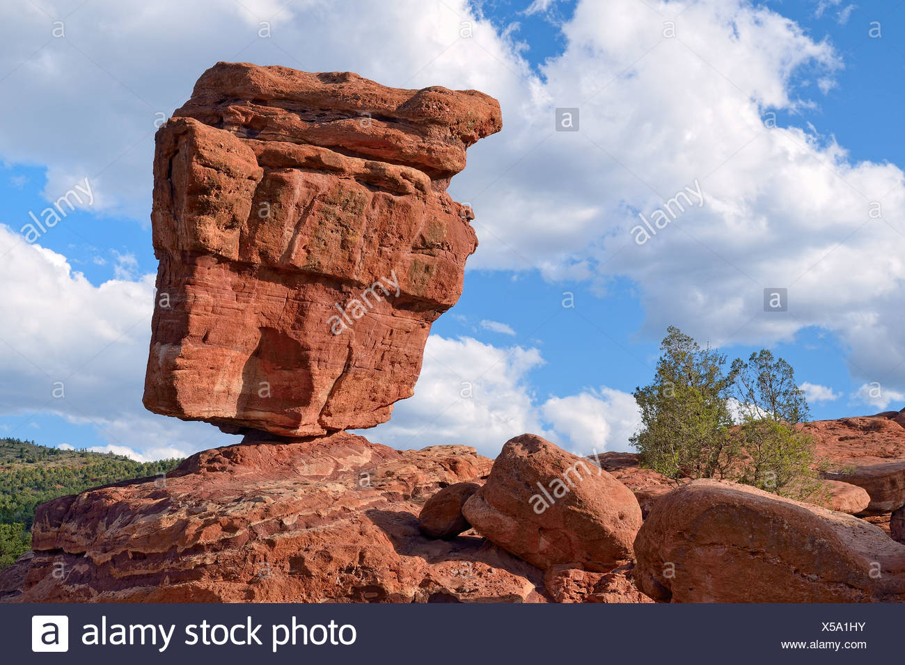 Ausgewogene Rock Garten Der Gotter Rote Sandsteinfelsen