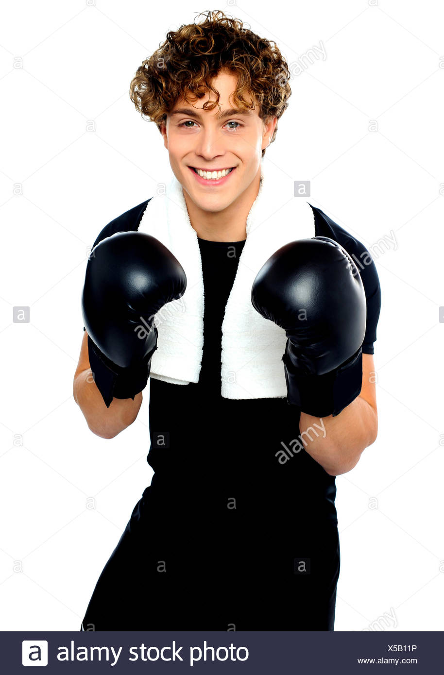 Boxhandschuhe Um Den Hals Stockfotos Und Bilder Kaufen Alamy