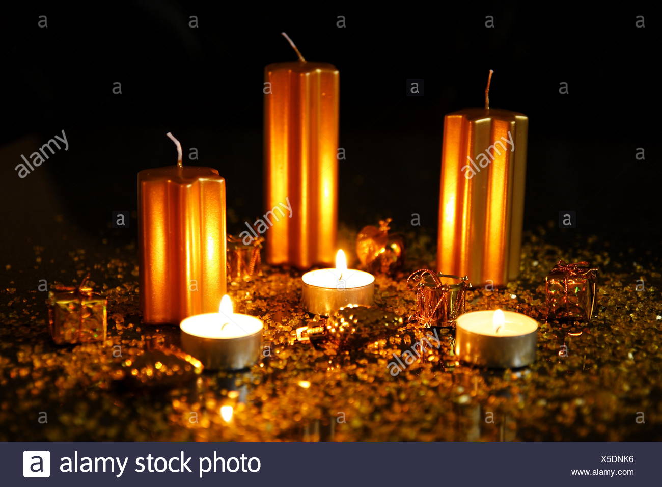 Dekoration Kerzen Teelicht Kerze Weihnachten Xmas