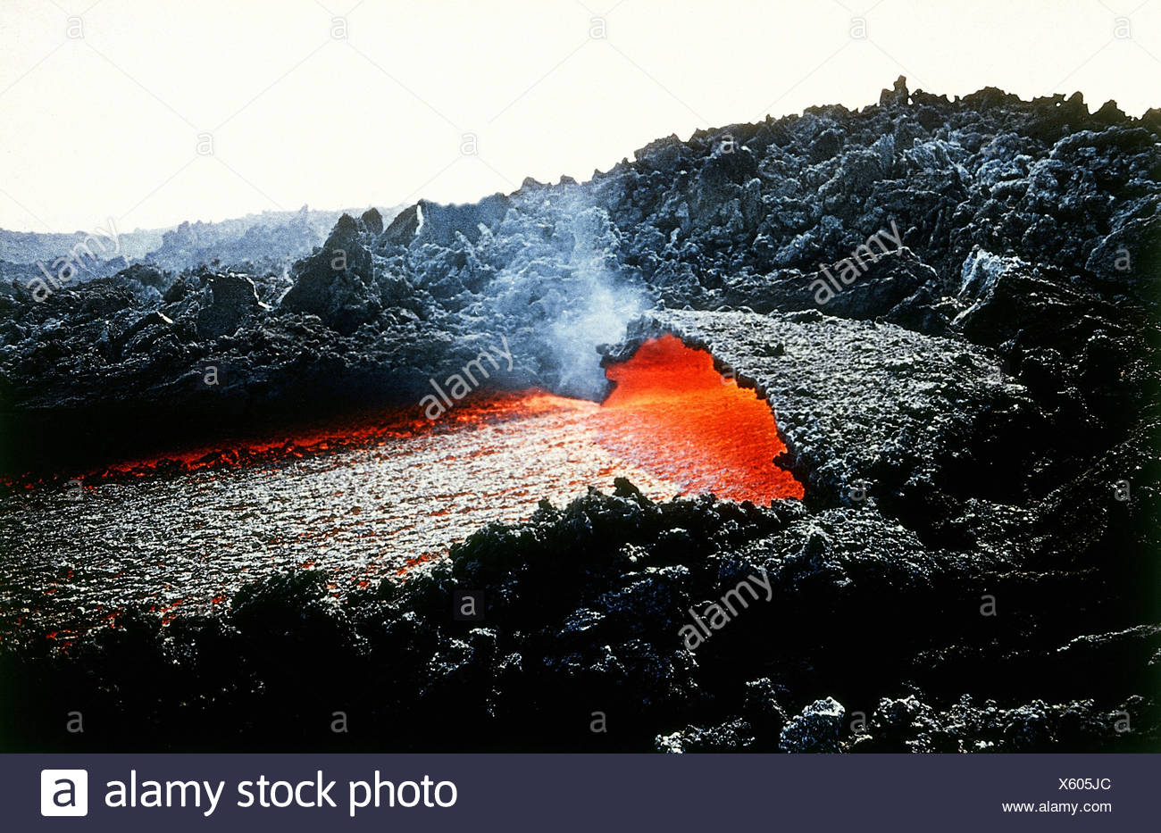 Geographie/Reise, Italien, Sizilien, Vulkane, Eruption des ...