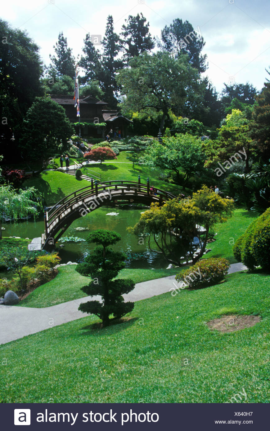 Huntington Library And Gardens Japanische Garten Pasadena Ca