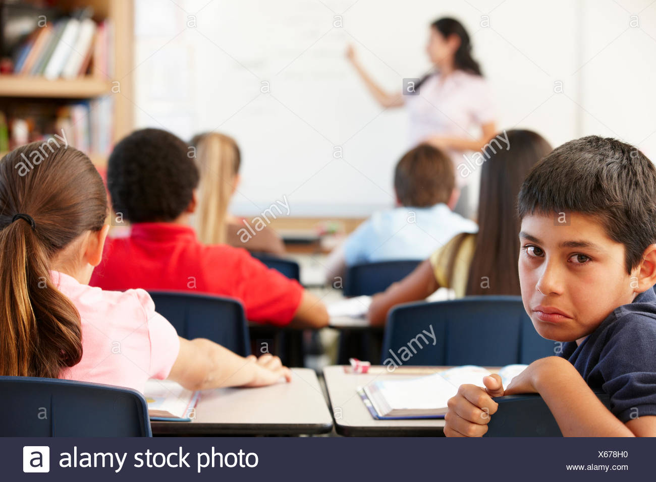 Schule Schuler Klasse Grundschule Schulklasse Stockfotografie Alamy