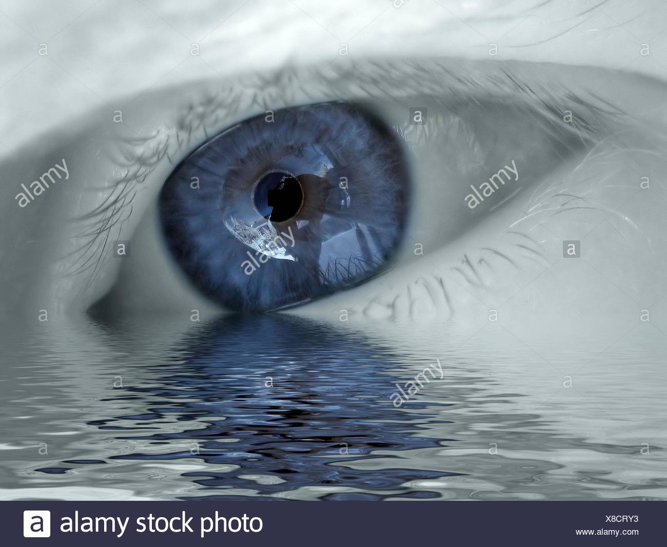 Get Trauriges auge blau Free HD