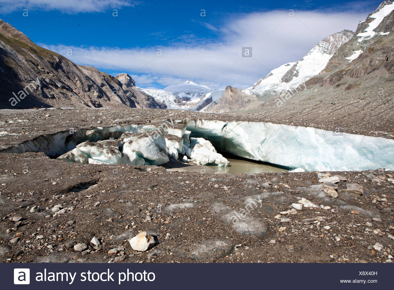 Gletscher Pasterze Stockfotos und -bilder Kaufen - Alamy