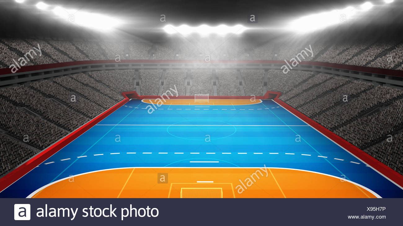 Handballfeld Stockfotos Und Bilder Kaufen Alamy