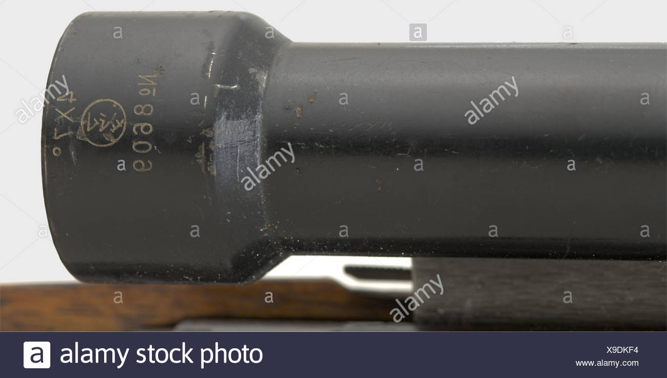 Ein Scharfschutzengewehr Arisaka Typ 99 Mit Scope 4 X Typ 2 7 7 X 58 Cal Nr 963 Spiegelgleiche Bohrung Sonderblick Mit Zweiseitiger Klappbarer Flugzeugsicht Skaliert 2 Und 3 Fliegervisier Staubkappe Unipod Imperiales
