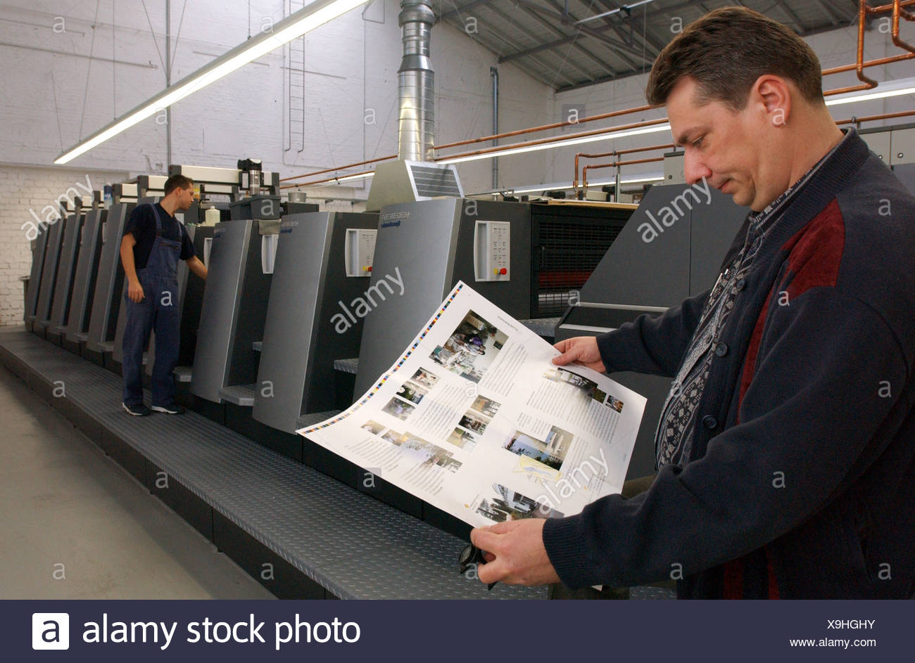 Offset Printing Stockfotos & Offset Printing Bilder Alamy
