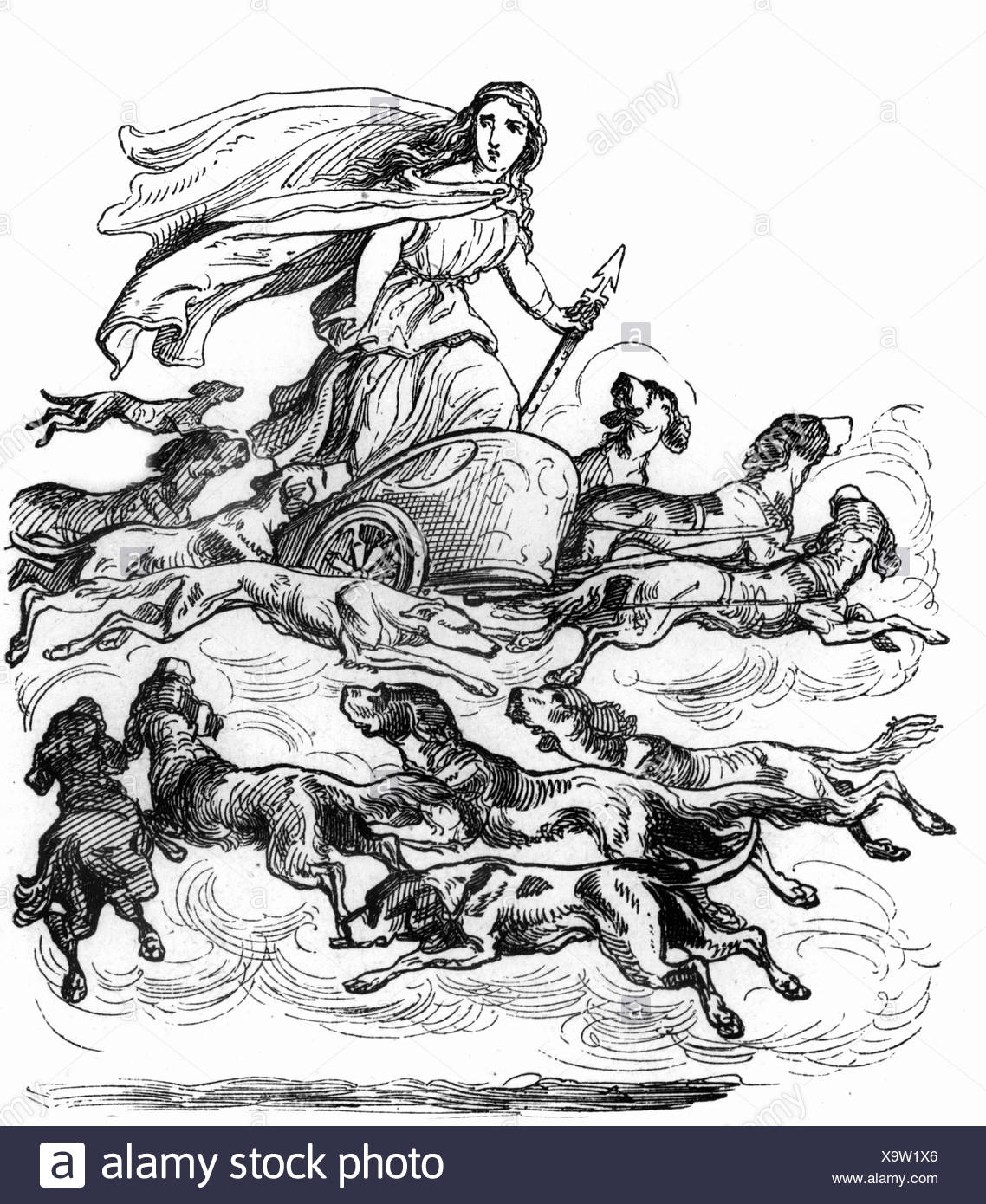 Botin Der Nordischen Gottin Frigg
