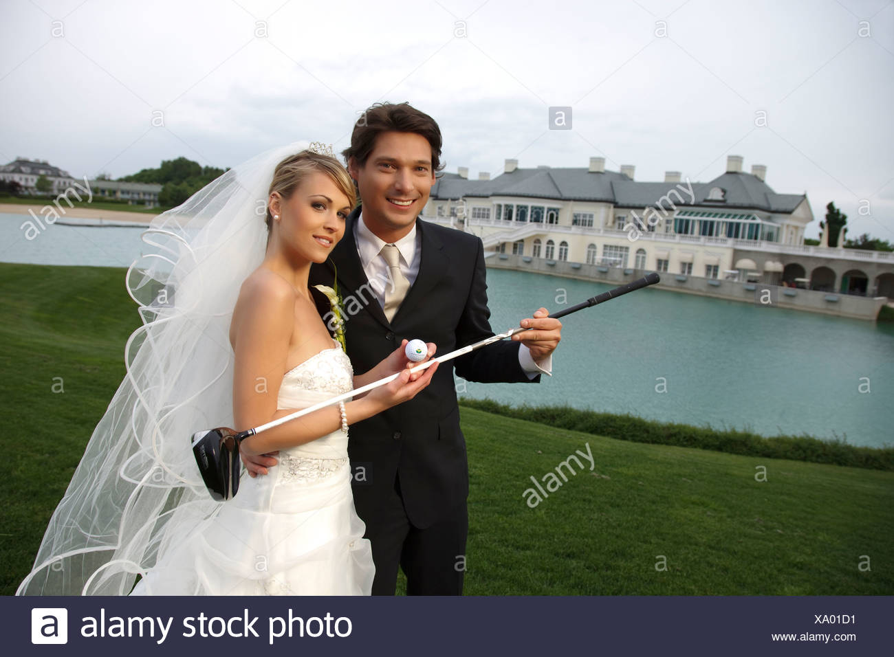 Hochzeit Im Golfclub Fontana Stockfotografie Alamy 