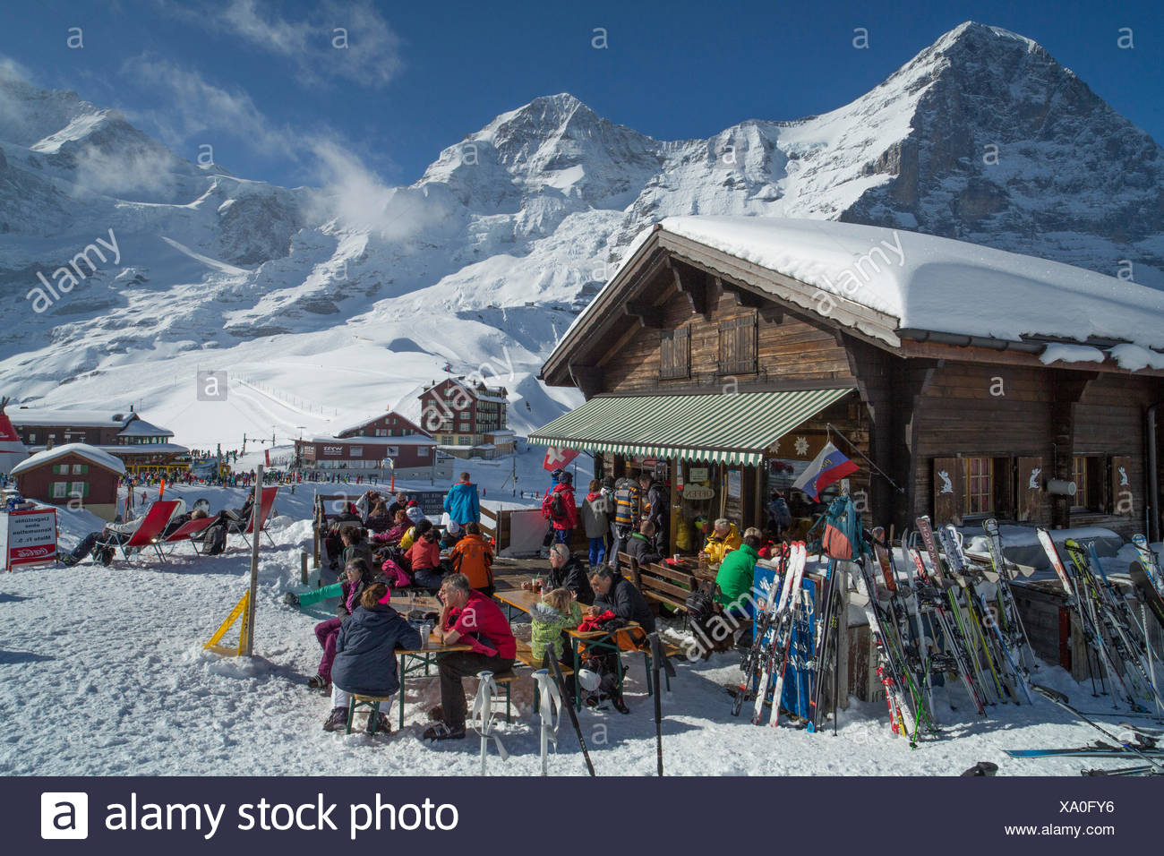 Kleine Scheidegg Mit Eiger Stockfotos und -bilder Kaufen - Alamy