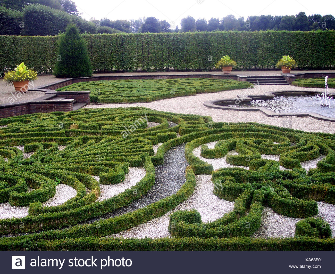 In Den Herrenhauser Garten Hannover Stockfotografie Alamy