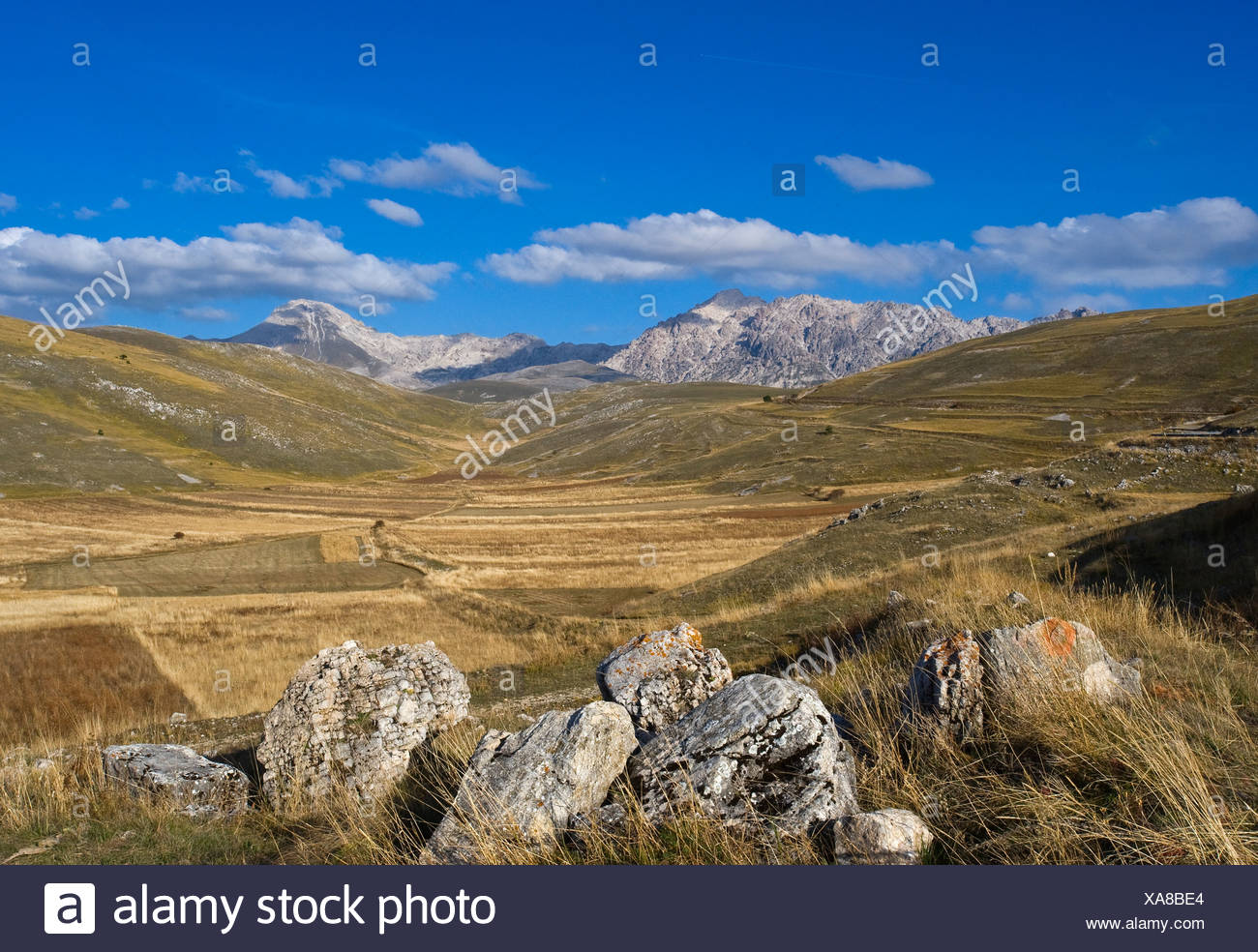 Hochebene Gran Sasso D Italia Abbruzzies Abruzzen Italien Europa Stockfotografie Alamy