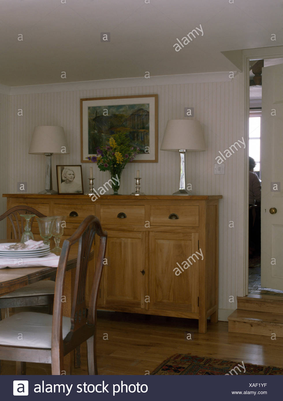 Kommode Sideboard Braun Holz