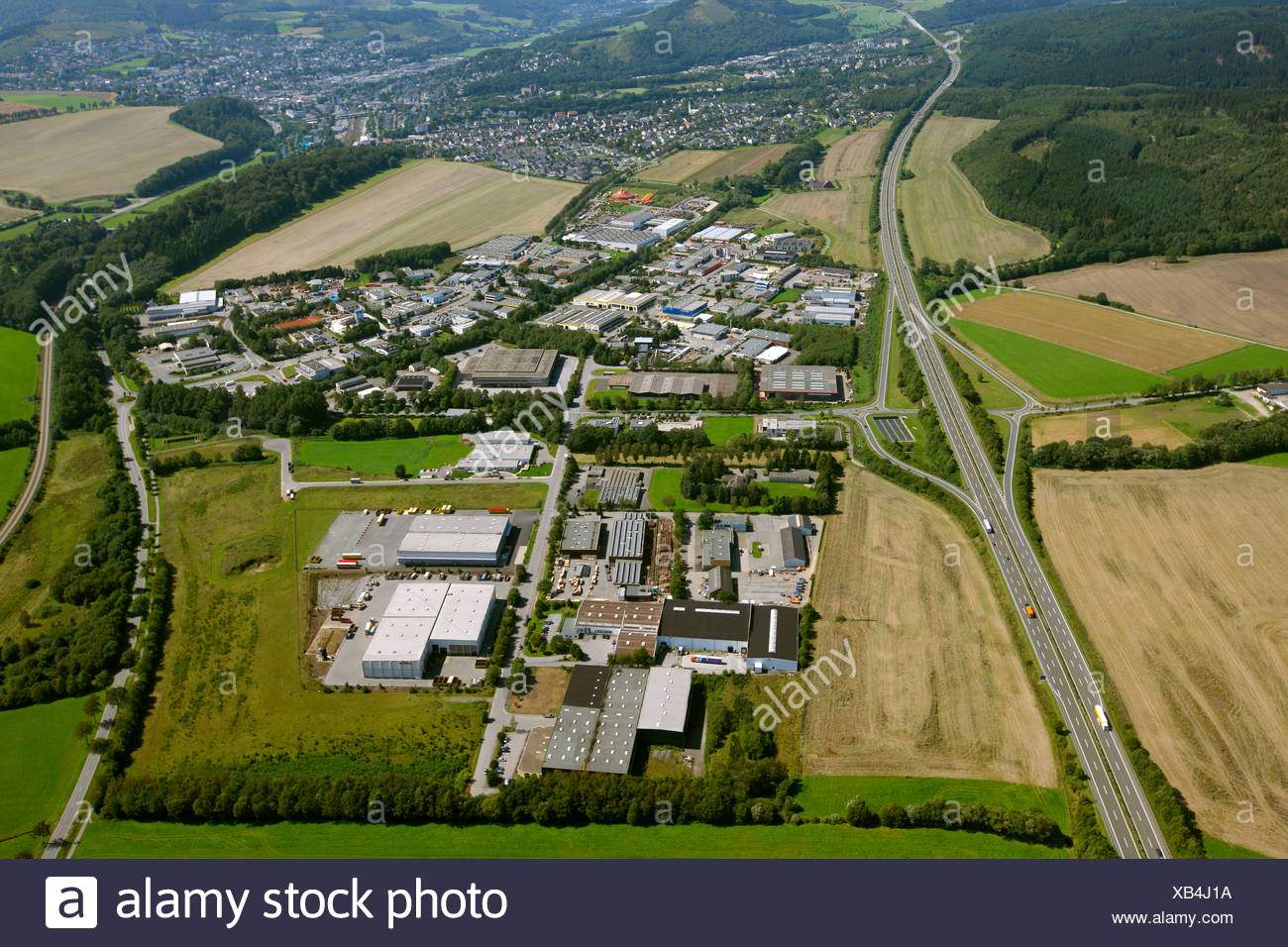 District Of Meschede Stockfotos und bilder Kaufen Alamy