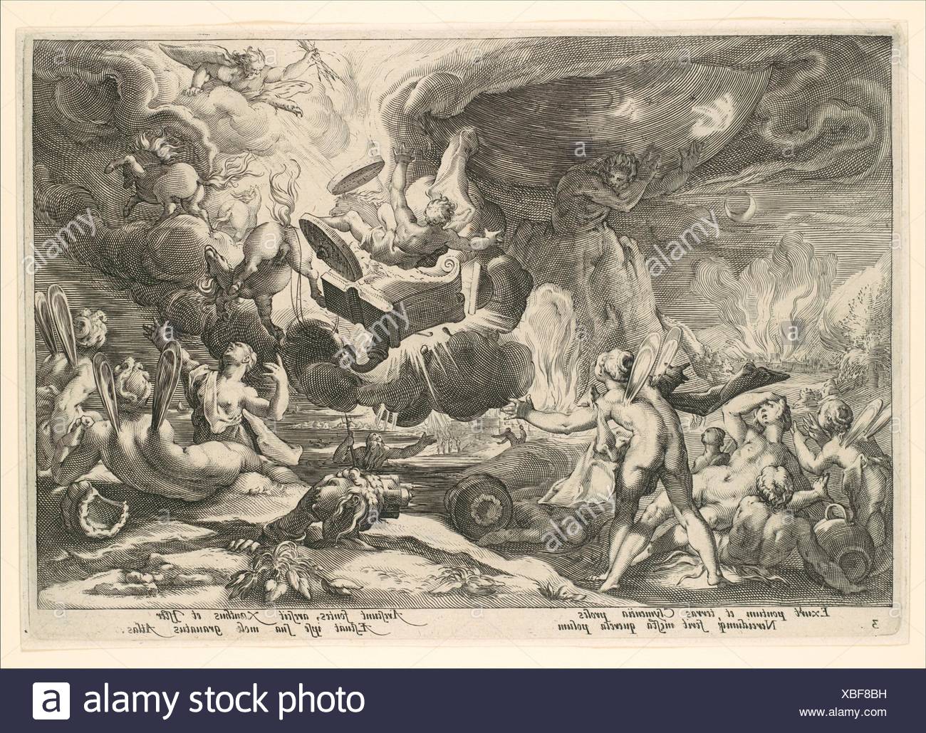 Der Fall Von Phaeton Stockfotos und bilder Kaufen Alamy