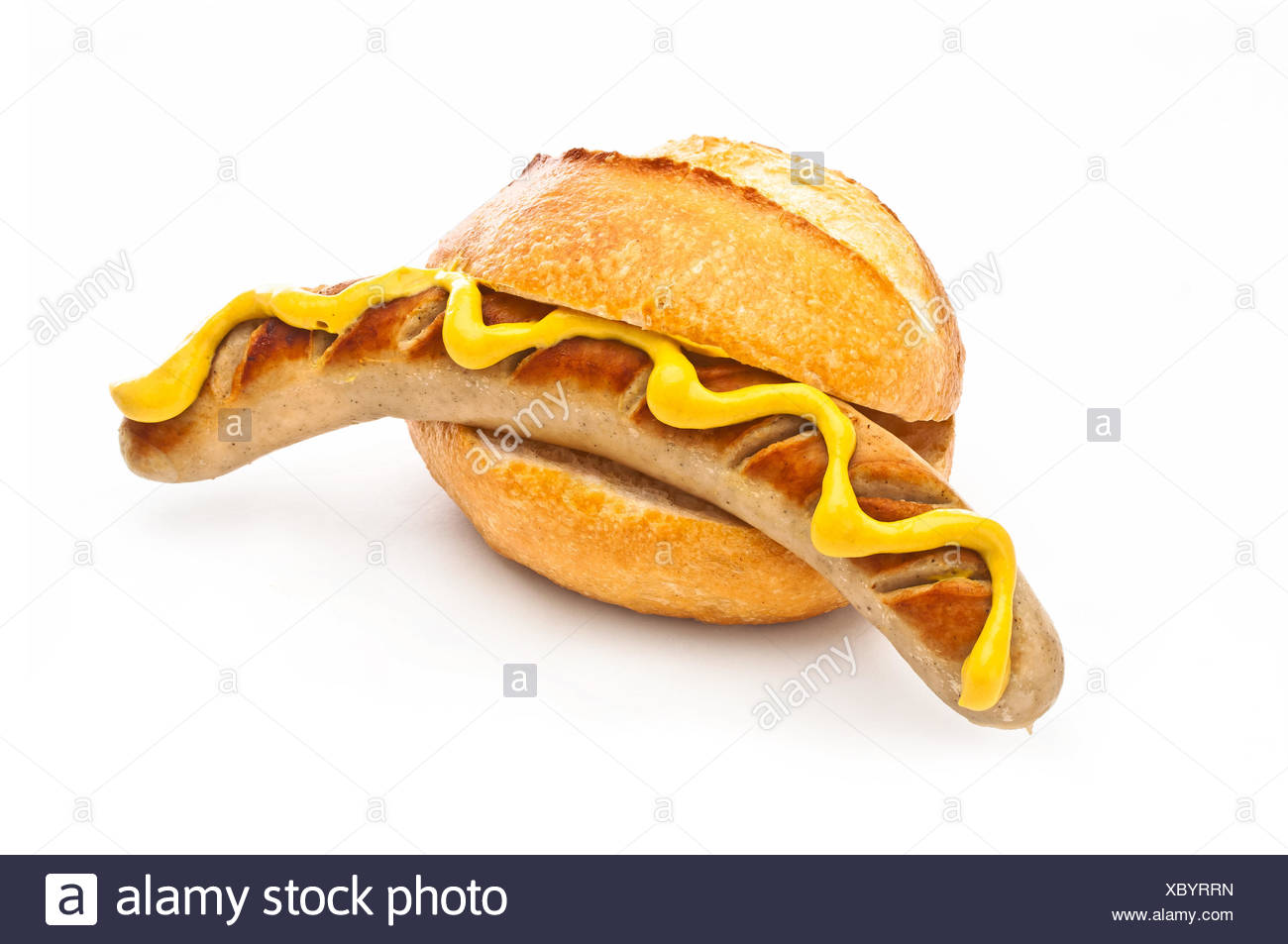 Bratwurst Brötchen Stockfotos & Bratwurst Brötchen Bilder Alamy