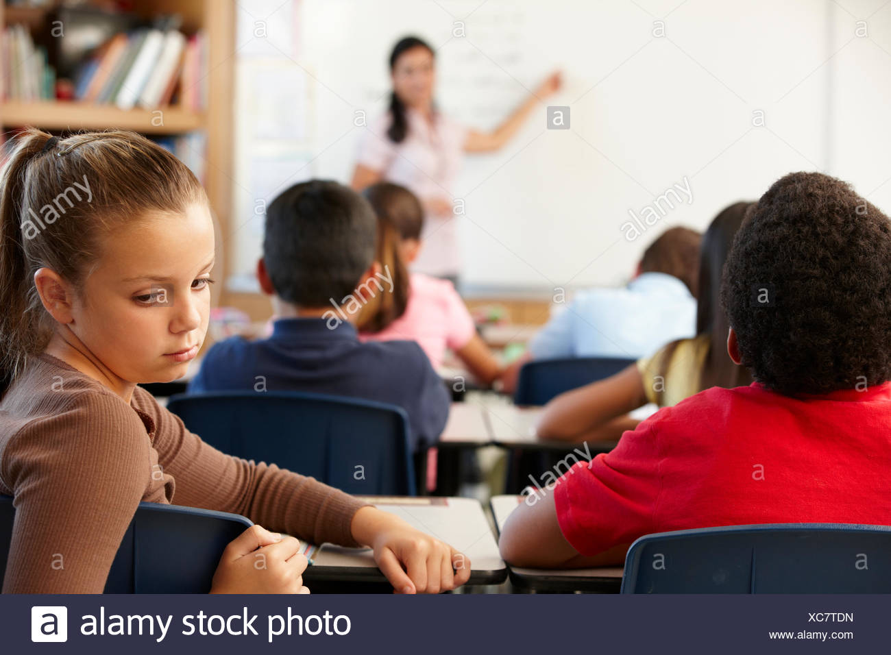 Schule Schuler Klasse Grundschule Schulklasse Stockfotografie Alamy