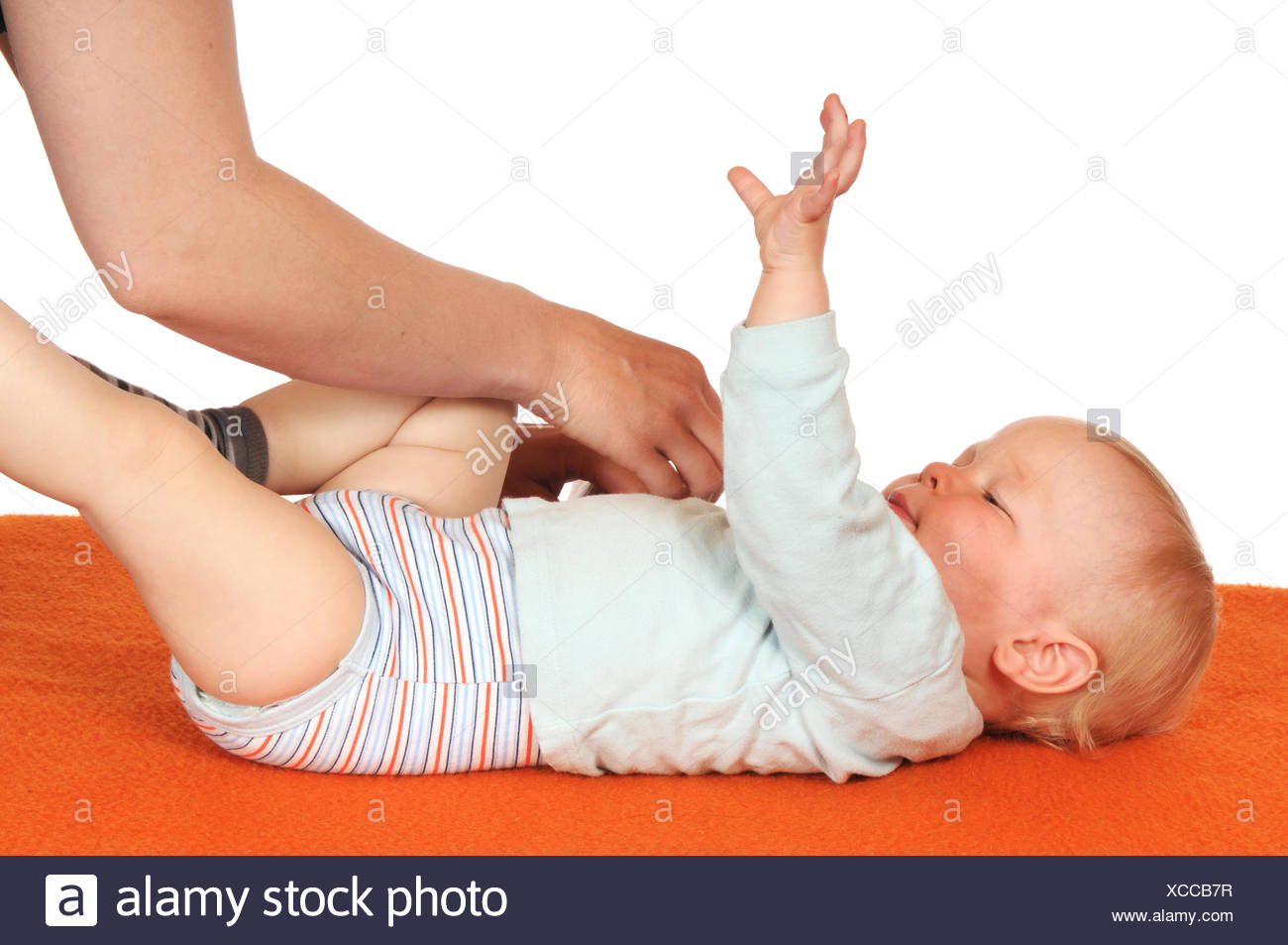 Windeln Wechseln Stockfotografie Alamy