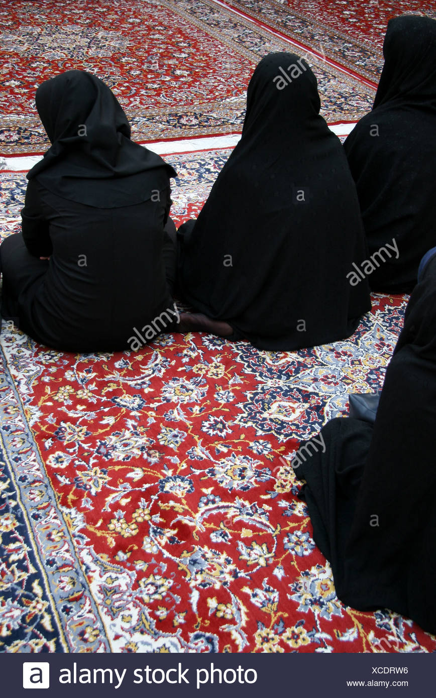 Frau Frauen Religion Religios Beten Arabische Kopftuch Syrien Islam Moschee Moslem Stockfotografie Alamy