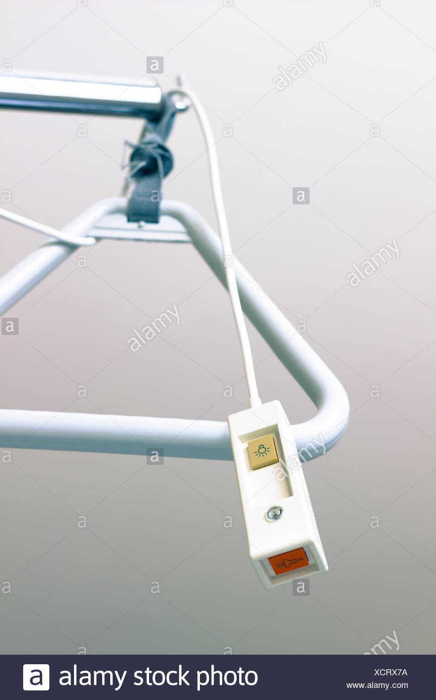 Notfall Klingel Am Krankenhaus Bett Gallow Stockfotografie Alamy