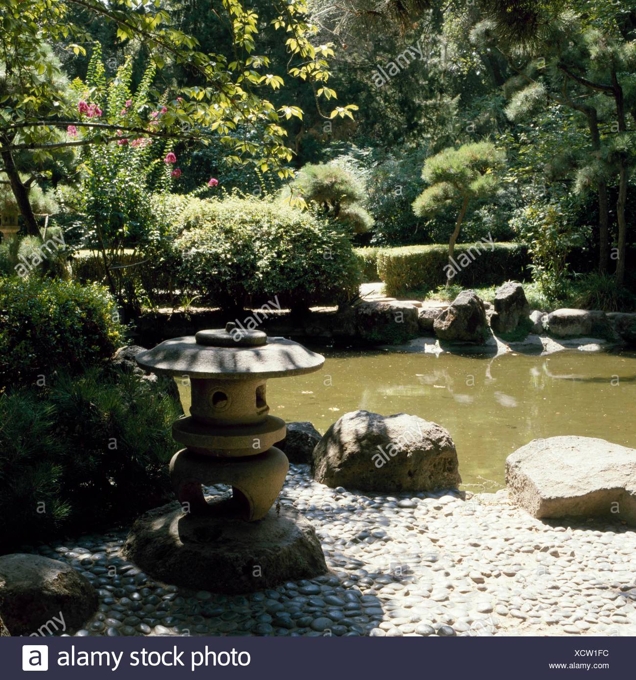 Japanischer Garten Micke Waldung Park Lodi California Usa