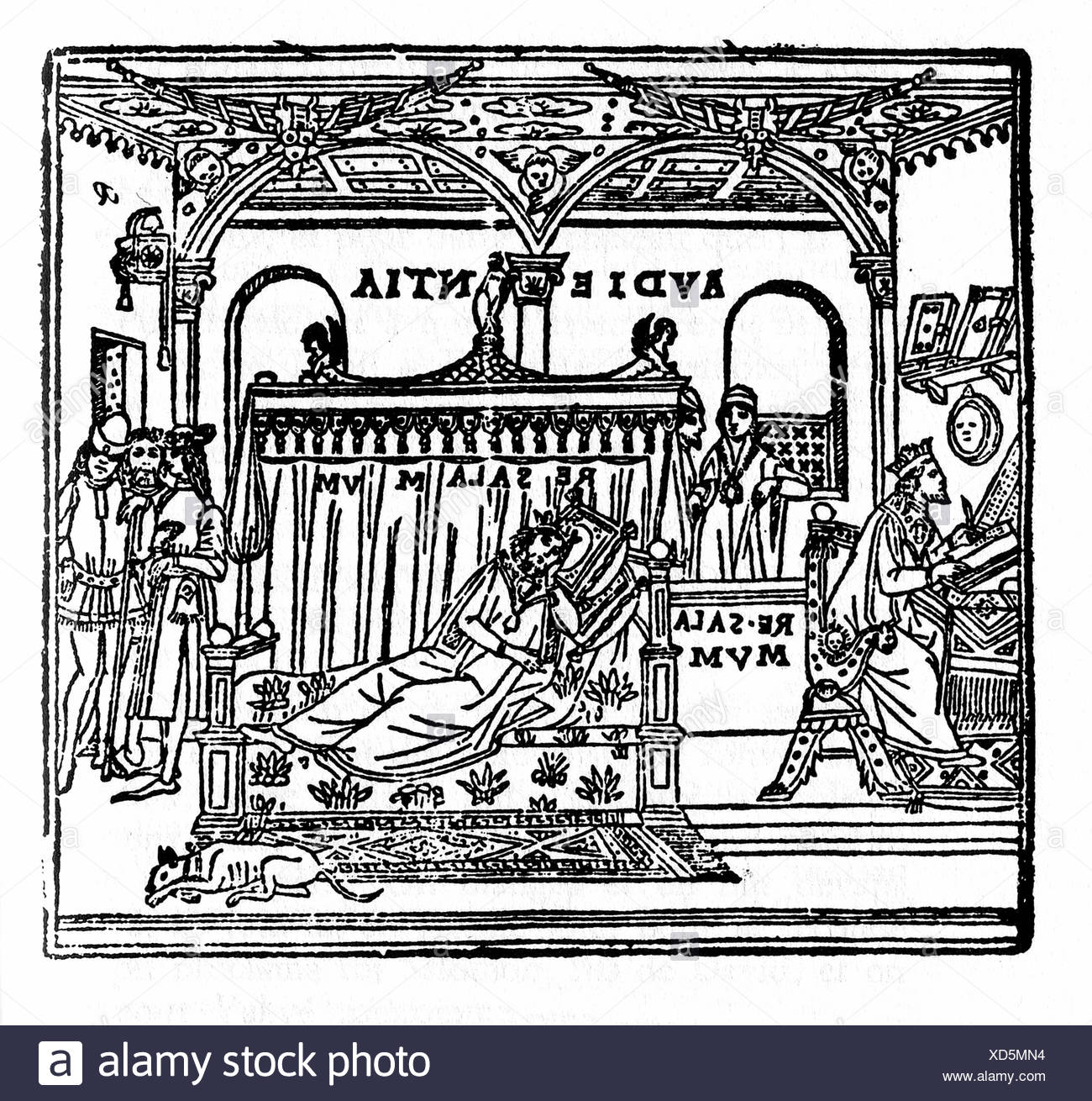 König David Solomon Bibel Biblisch Stockfotos und -bilder Kaufen - Alamy
